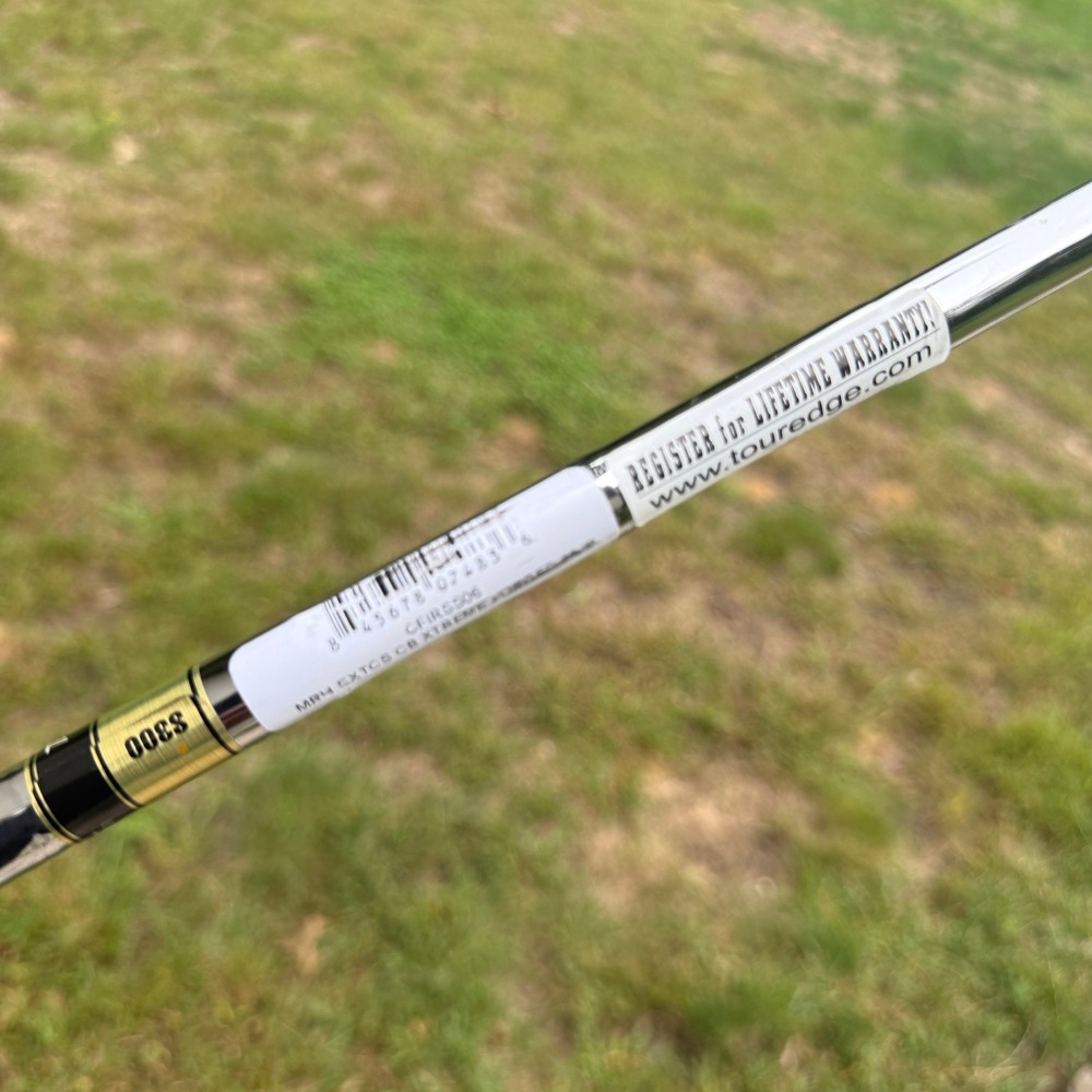Tour Edge Exotics CB Xtreme Forged 6 Iron Right Hand Stiff Flex Steel S300 - Picture 4 of 5